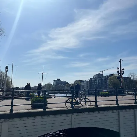 Apartment Skinny Bridge Houseboat Amstel View